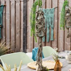 DIY Gratis Macramé Patroon Fleshouder Tocantins