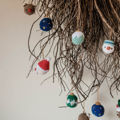 DIY Haakpatroon Kerstballen Wonderland