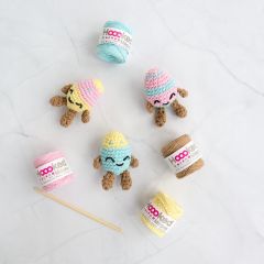 DIY Haakpatroon Happy Hoppy Paaseitjes