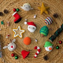 DIY Kerstballen Haakpatroon