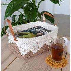 DIY Gratis Haakpatroon Tapestry Lectuurmand Libri