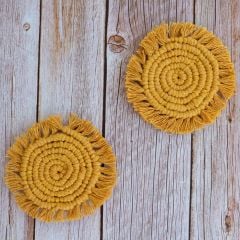 DIY Macramé Patroon Onderzetters Guscio