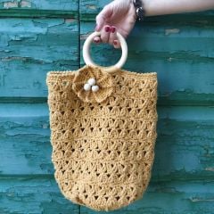 DIY Crochet Pattern Saharun Summer Bag