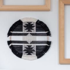 DIY Macramé Patroon Aztec Geometrische Wandhanger