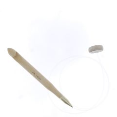 Shirotake Tunische Haaknaald 15 mm Met Flexibele Kabel 80 cm