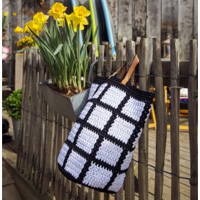 DIY Crochet Pattern Molla Mills Ruutu Bag