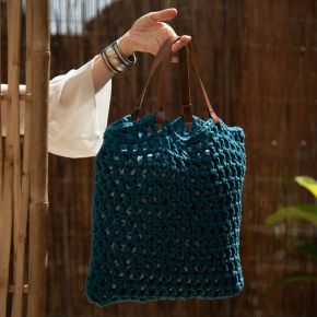 DIY Kit de Crochet Tiago Bolsa Petrol