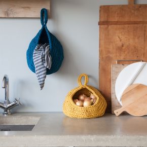 DIY Free Crochet Pattern Zpagetti Storage Bag