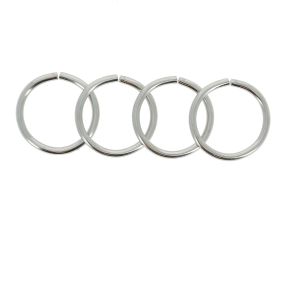 O-Ringe Makramee set 4 Stücke