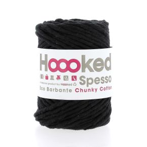 Spesso Chunky Cotton Noir 200g.