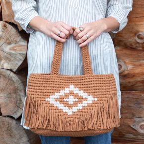 DIY Patrón De Ganchillo Bolso Diamond Tokyo