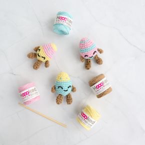 DIY Crochet Pattern Happy Hoppy Easter Eggs