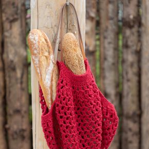 DIY Crochet Kit Bologna Bag Ruby