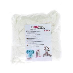 100% Recycled Fluffy Cotton Filling Pearl - 250 gr.