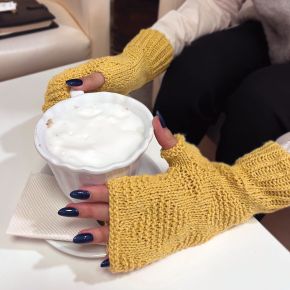 DIY Kit de Tejer Mitones Diamonds