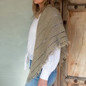 DIY Haakpatroon Driehoek Sjaal Tobermory