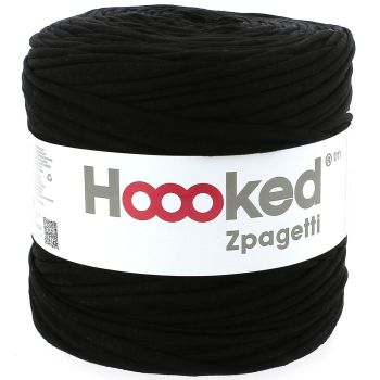 Zpagetti Cotton Yarn Black Poptangle