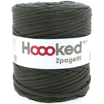 Zpagetti Cotton Yarn Greenish Anthracite