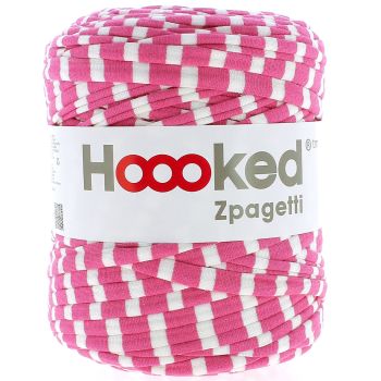 Zpagetti Cotton Yarn Pink Stripes