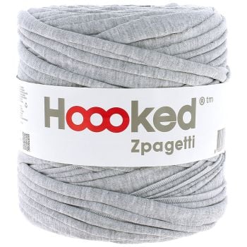 Zpagetti Cotton Yarn Grey Pillow