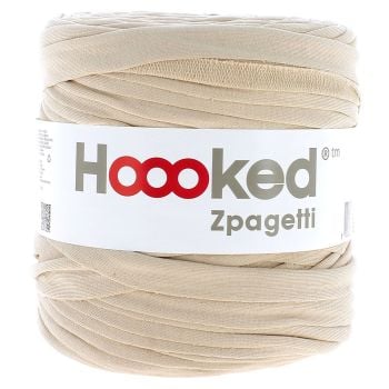 Zpagetti Cotton Yarn Simple Beige