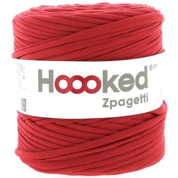 Zpagetti Cotton Yarn Red Hat