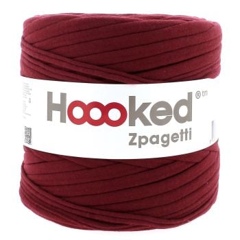 Zpagetti Cotton Yarn Bordeaux Curtain