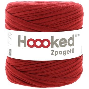 Zpagetti Cotton Yarn Poppy Red Slow
