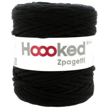 Zpagetti Cotton Yarn Black Fiber