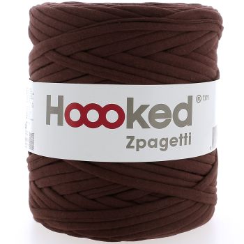 Zpagetti Cotton Yarn Reddish Brown