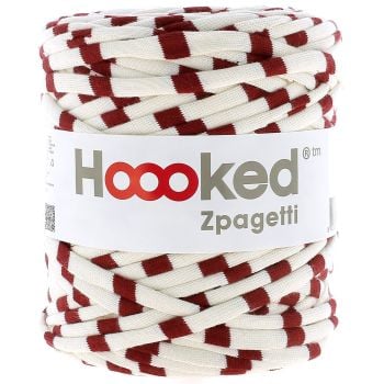 Zpagetti Cotton Yarn Bordeaux Stripes