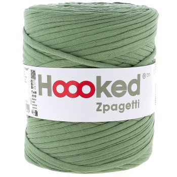 Zpagetti Cotton Yarn Green Flat