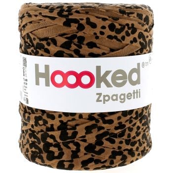 Zpagetti Cotton Yarn Brown Prints