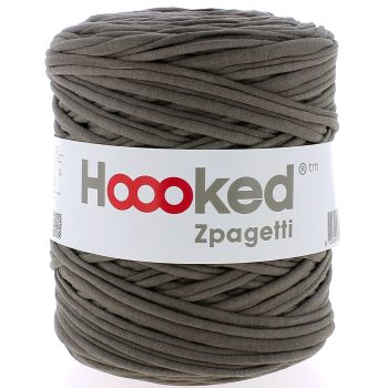 Zpagetti Cotton Yarn Taupe Boots