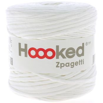 Zpagetti Cotton Yarn White Dress