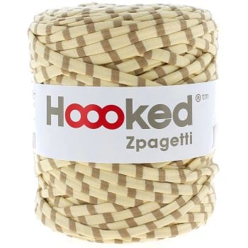 Zpagetti Cotton Yarn Latte Stripes