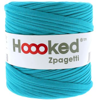 Zpagetti Cotton Yarn Turquoise Hook