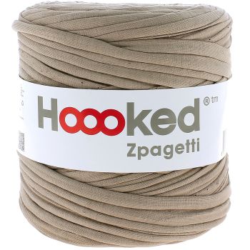 Zpagetti Cotton Yarn Taupe Cookie Trend