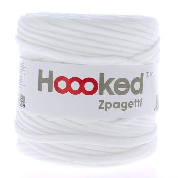 Zpagetti Cotton Yarn Scarf White 
