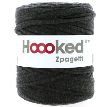Zpagetti Cotton Yarn Spiral Dark Grey  