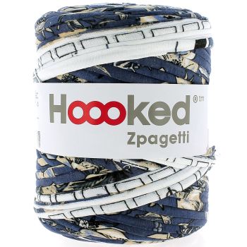 Zpagetti Cotton Yarn Blue Garden