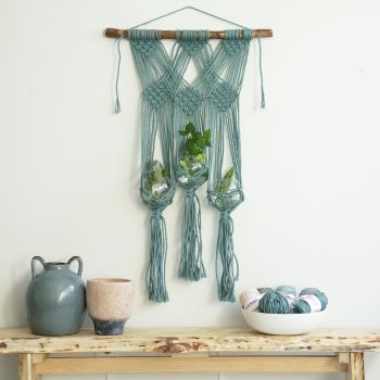 DIY Makramee-Set Blumenampel Tonara