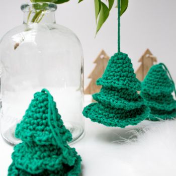 DIY kit de crochet cintres de sapin de No&euml;l