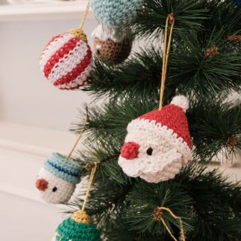 DIY Kit de Crochet Boules de No&euml;l Wonderland