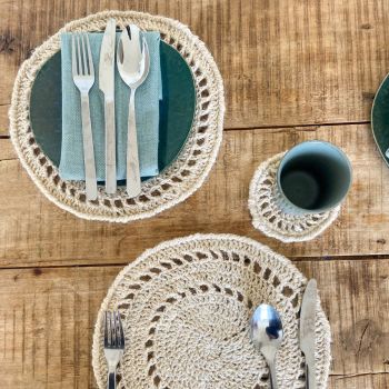 DIY Crochet Kit Placemat Sevilla