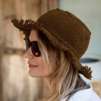 DIY Crochet Kit Summer Hat Bon Echo Autunno