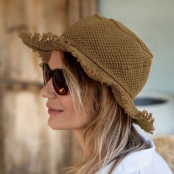 DIY Crochet Kit Summer Hat Bon Echo Inverno