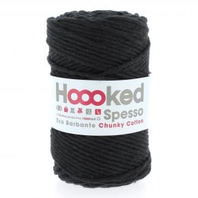 Spesso Chunky Cotton Noir 500g.