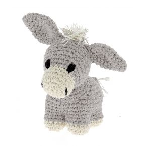 DIY Crochet kit Donkey Joe Eco Barbante Gris