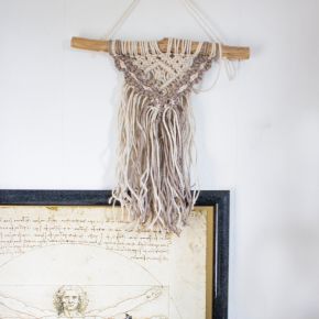 DIY Patrón De Macramé Colgador Exterior Ubeda